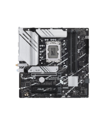 Asus, PRIME B760M-A WIFI D4, Processor family Intel, Processor socket LGA1700, DDR4 DIMM, Supported hard disk drive interfaces