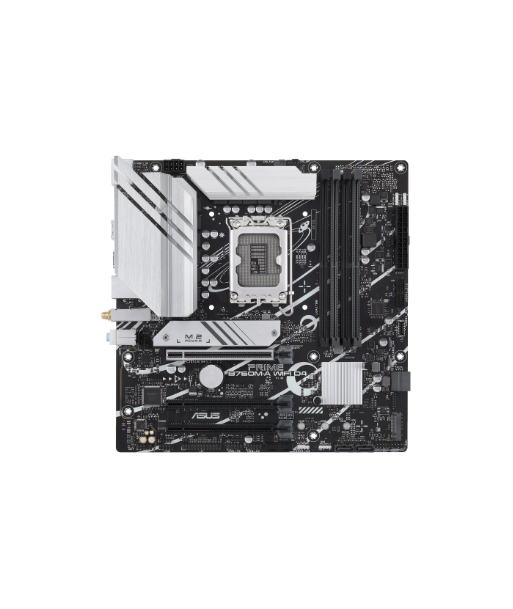 Asus, PRIME B760M-A WIFI D4, Processor family Intel, Processor socket LGA1700, DDR4 DIMM, Supported hard disk drive interfaces