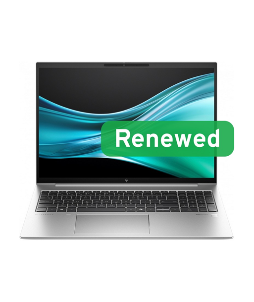 HP Renewed Grade B, EliteBook 865 G11, 16", 8540U, 16 GB, SSD, 512 GB, AMD Radeon 740M Graphics, Windows 11 Pro, Keyboard