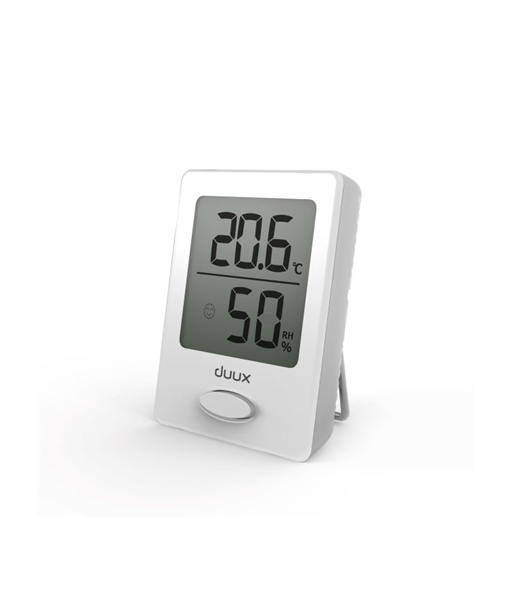 Duux, Sense, White, LCD display, Hygrometer + Thermometer