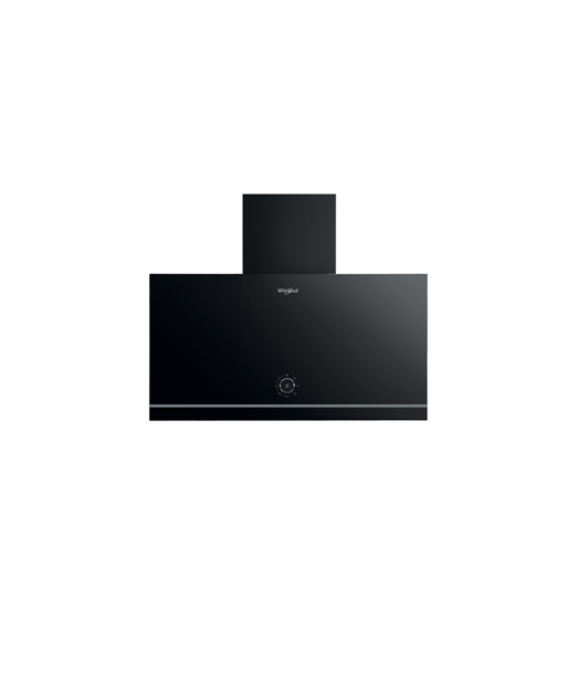 Вытяжка Whirlpool, WHVA 62F LM K, Wall mounted, Energy efficiency class A, Width 59.8 cm, 485 m³/h, Mechanical, LED, Black