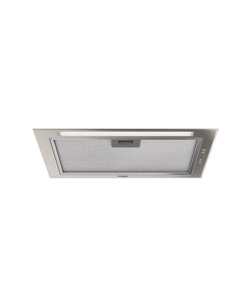 Whirlpool Hood, WCTH 63F LEB X, Built-in, Energy efficiency class B, Width 51.4 cm, 435 m³/h, Electronic, LED, Inox