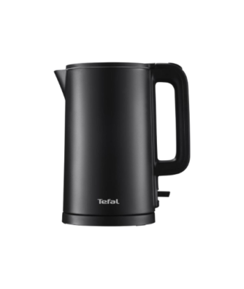 TEFAL, KO1408E0 Thermo Protect, Kettle, Electric, 1500 W, 1.5 L, Stainless steel/Plastic, 360° rotational base, Black