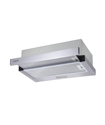 Вытяжка CATA, TFB-5160 X, Telescopic, Energy efficiency class C, Width 59.5 cm, 300 m³/h, Mechanical, CSLED, Stainless steel