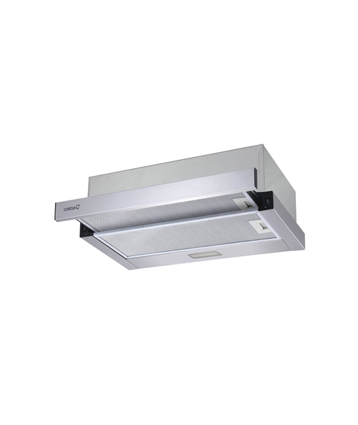Õhupuhasti CATA, TFB-5160 X, Telescopic, Energy efficiency class C, Width 59.5 cm, 300 m³/h, Mechanical, CSLED, Stainless