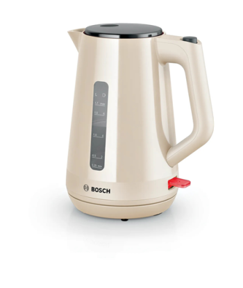 Bosch Kettle, TWK1M127, Electric, 2400 W, 1.7 L, Plastic, Cream