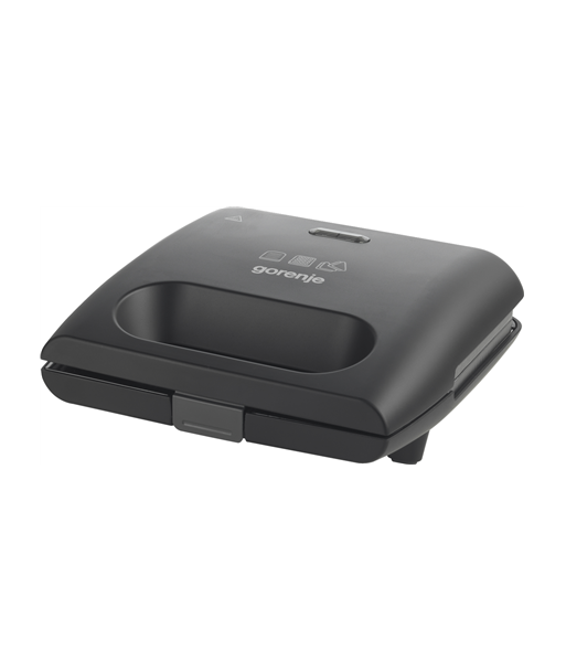 Võileivagrill Gorenje SM703GCB 700 W, Number of plates 3, Number of pastry 2, Black
