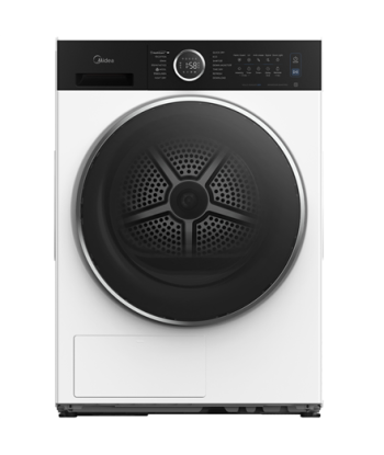 Midea MD110H80/W-HR Dryer Machine, C, 8 kg