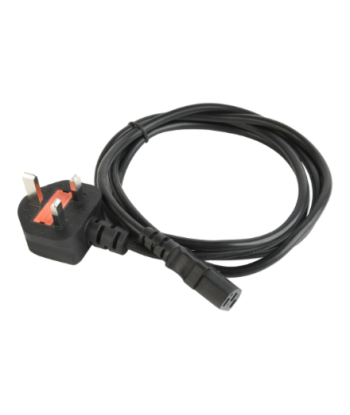 Gembird PC-187 UK power cord (C13), 5 A, 6 ft
