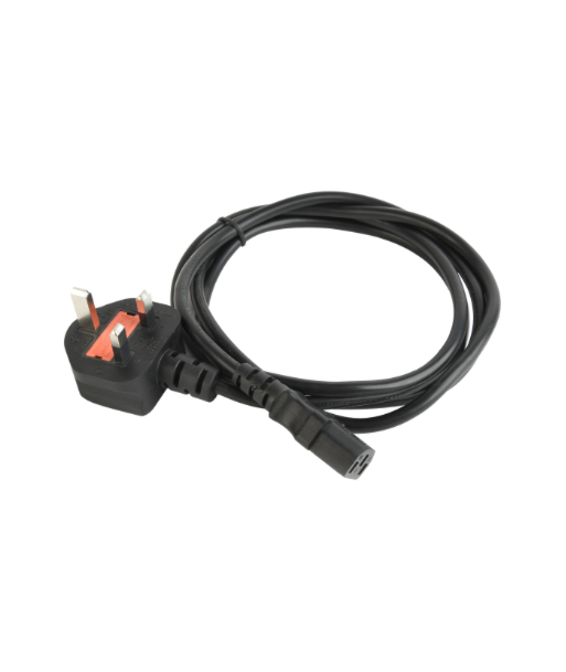Gembird PC-187 UK power cord (C13), 5 A, 6 ft