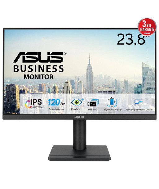 LCD Monitor ASUS 23.8" 1920 x 1080 pixels Full HD Native aspect ratio 16:9 LED Flat 90LM02W1-B01171