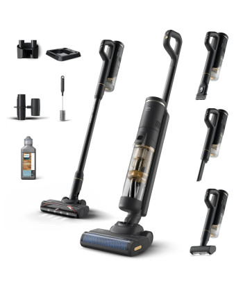 Пылесос PHILIPS XW7264/11 Dry&wet 3-in-1 stick vacuum Black Bagless Battery 4.5 kg XW7264/11