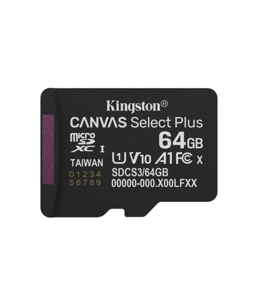 MEMORY MICRO SDXC 64GB UHS-I/SDCS3/64GBSP KINGSTON