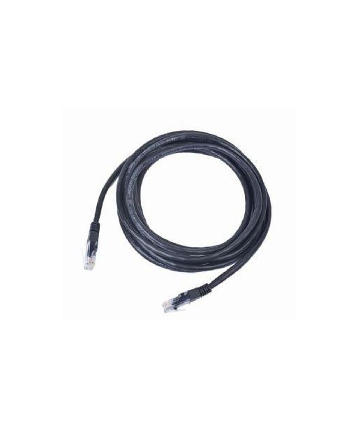 PATCH CABLE CAT5E UTP 1M/BLACK PP12-1M/BK GEMBIRD