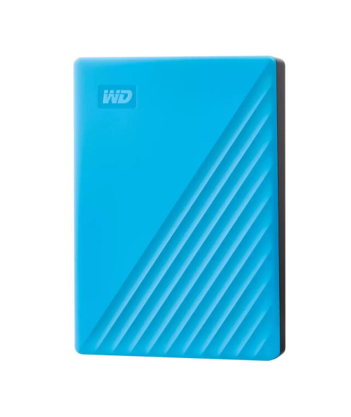 External HDD WESTERN DIGITAL My Passport 6TB USB 2.0 USB 3.2 Colour Sky Blue WDBR9S0060BBL-WESN