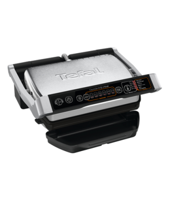 TEFAL, OptiGrill Initial, GC706D, Contact grill, 2000 W, Black/Stainless steel