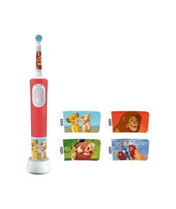 Зубная щетка Oral-B, Pro Kids 3+ Lion King, Rechargeable, For kids, Number of brush heads included 1, Number of teeth brushing