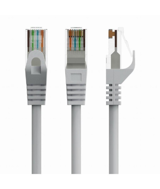 PATCH CABLE CAT6 UTP 1.5M/GREY PP6U-1.5M GEMBIRD
