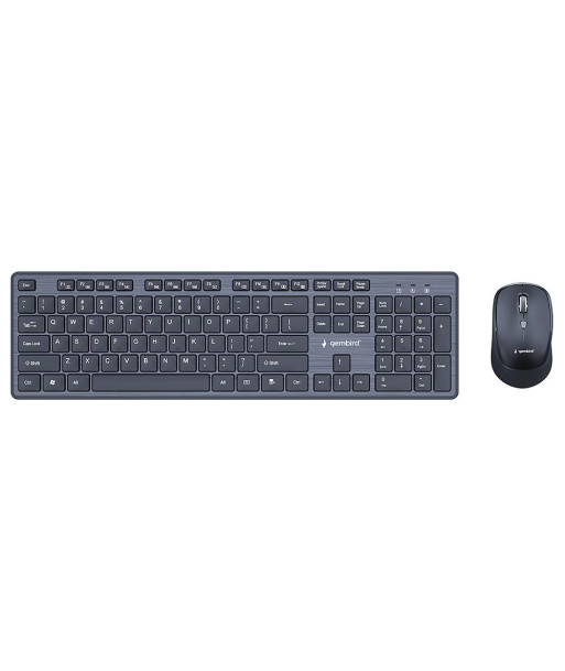 Klaviatuur ja hiir WRL ENG/DESKTOP BK KBS-WCH-04 GEMBIRD