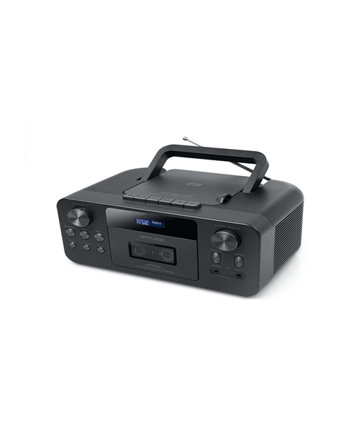 Muse, Portable CD Radio Cassette Recorder With Bluetooth, M-182 DB, AUX in, Black