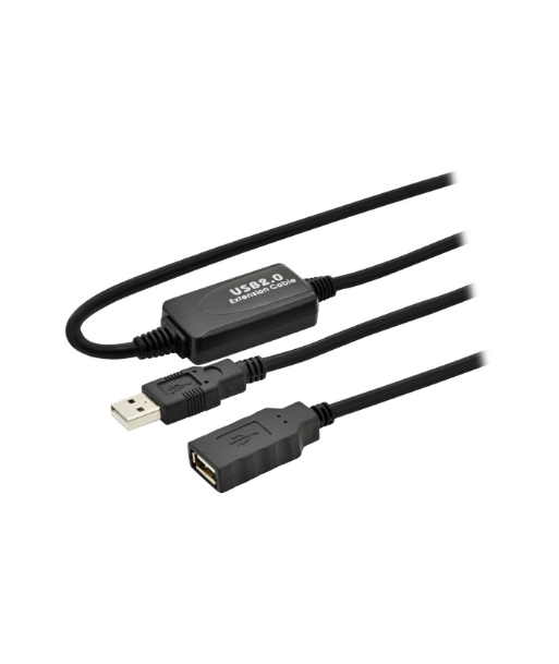 Digitus, Active USB 2.0 Repeater/Extension Cable, DA-73100-1, USB 2.0 USB A (Male), USB A (Female)