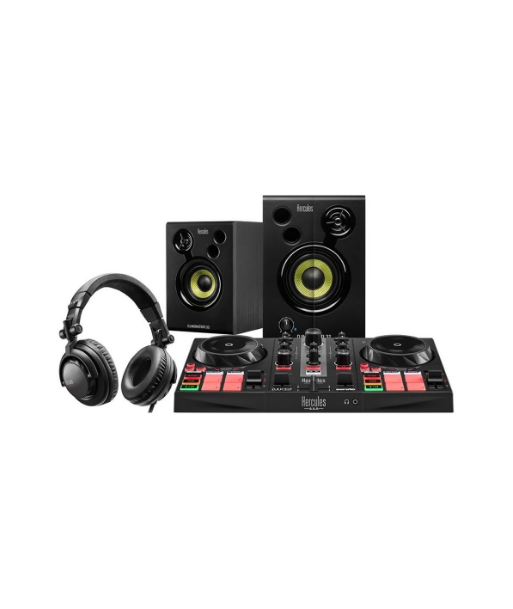 Hercules, DJ Learning Kit MK2, Speakers, USB connectivity