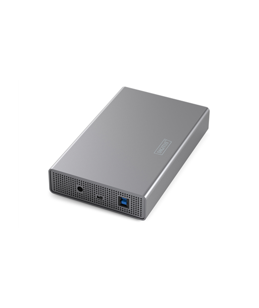 Digitus USB 3.0 hard disk enclosure, 3.5", SATA, 16TB, aluminum | DA-71106-1