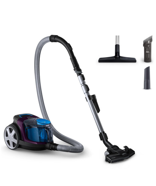 Tolmuimeja PHILIPS Canister/Bagless 750 Watts Capacity 1.5 l Noise 76 dB Purple Weight 4.5 kg FC9333/09