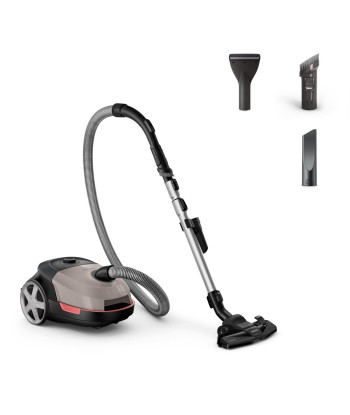 Пылесос PHILIPS Bagged 900 Watts Capacity 4 l Noise 77 dB Beige Weight 4.6 kg XD5122/10
