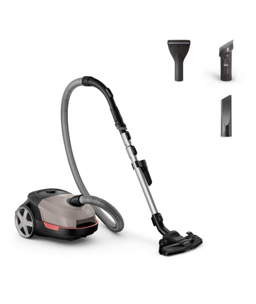 Пылесос PHILIPS Bagged 900 Watts Capacity 4 l Noise 77 dB Beige Weight 4.6 kg XD5122/10