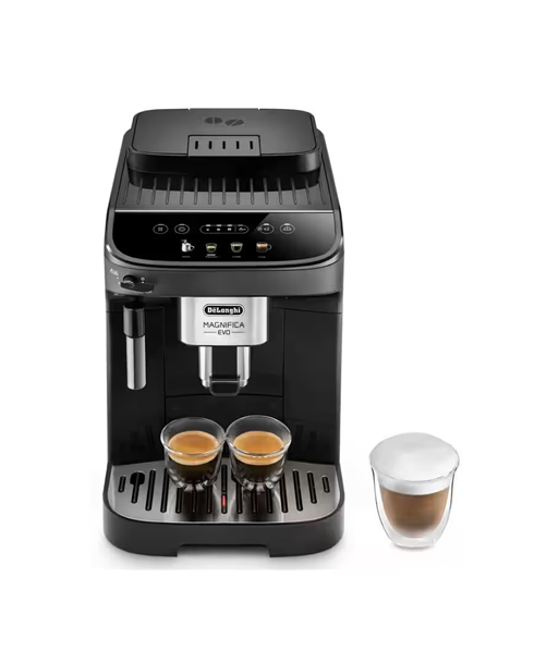 Kohvimasin Delonghi, ECAM290.21.B Magnifica Evo, Pump pressure 15 bar, Built-in milk frother, Automatic, 1450 W, Black