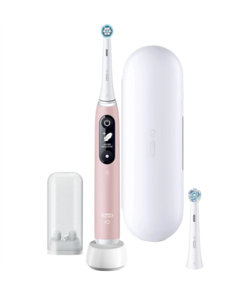 Oral-B Toothbrush + Travel Case, iO6, Rechargeable, For adults, Number of brush heads included 1, Number of teeth brushing