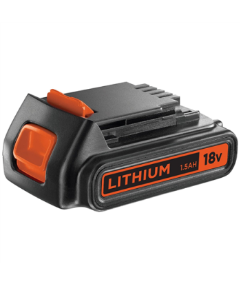 Black&Decker Battery BL1518-XJ 18V 1.5Amp Lithium | BLACK & DECKER