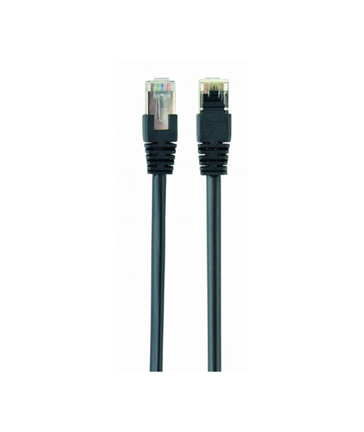 Gembird, Patch cord, FTP Cat6, Black