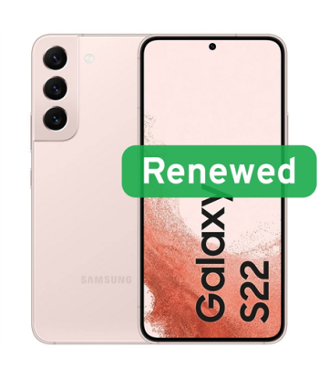 Samsung Renewed Grade B, Samsung Galaxy S22, Pink Gold, 6.1", 256 GB, 5G, Android