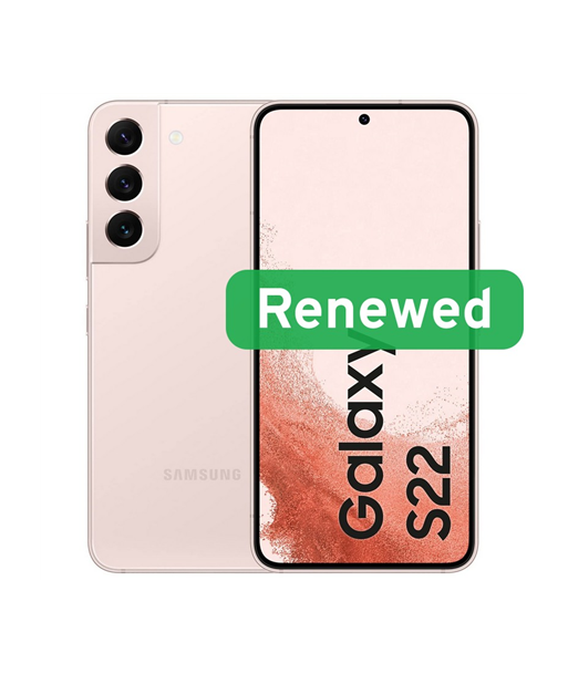 Samsung Renewed Grade B, Samsung Galaxy S22, Pink Gold, 6.1", 256 GB, 5G, Android