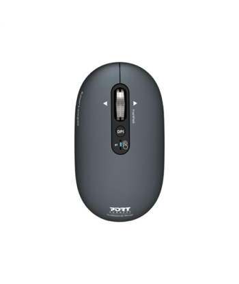 PORT CONNECT Mouse, PURE MAC, Wireless, Bluetooth, Gray