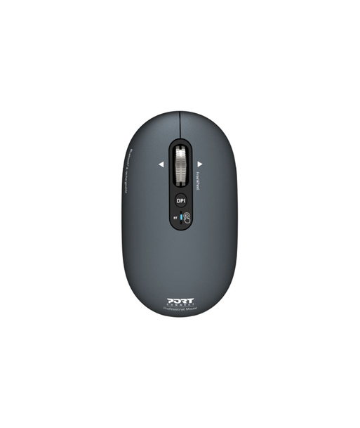 PORT CONNECT Mouse, PURE MAC, Wireless, Bluetooth, Gray