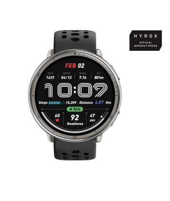 SMARTWATCH AMAZFIT ACTIVE 2/A2437 BLK SIL. W2437GL7N HUAMI