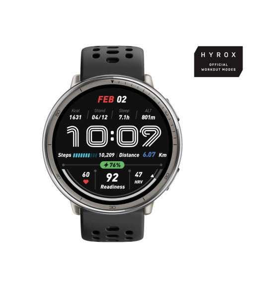 SMARTWATCH AMAZFIT ACTIVE 2/A2437 BLK SIL. W2437GL7N HUAMI