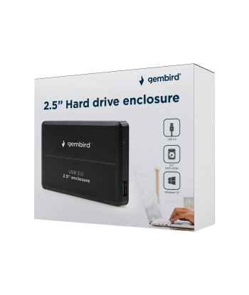 Gembird EE2-U3S-2 SATA 3Gb/s USB 3.0 Korpus 2.5"