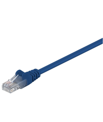 Goobay, CAT 5e patch cable, U/UTP, 68345, Blue RJ45 male (8P8C), RJ45 male (8P8C)