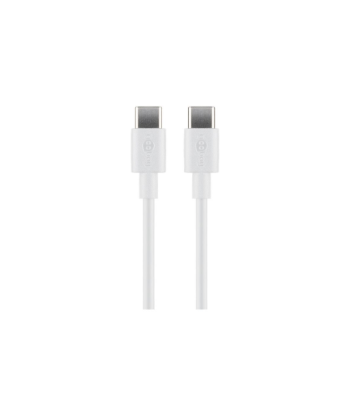 Goobay USB-C,Charging and Sync Cable, 2 m, white | Goobay