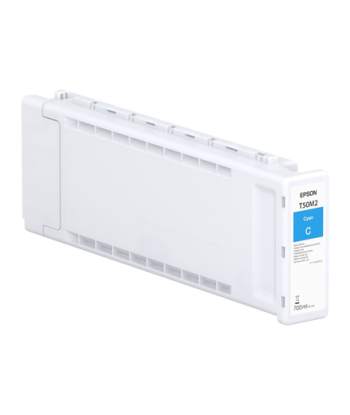 Epson UltraChrome XD3 T50M2 Cyan Ink Cartridge Singlepack 700ml