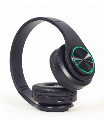 Gembird BHP-LED-01 Wireless Bluetooth On‑Ear Stereo Headset with LED Effects