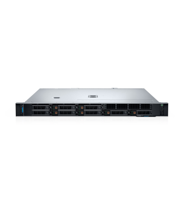 Dell PowerEdge, R360, Rack (1U), Intel Xeon 6, 1, 6325P, 4, 8, 3.5 GHz, 1x16GB/1x2.4TB, Up to 4 x 3.5", PERC H355, iDRAC9