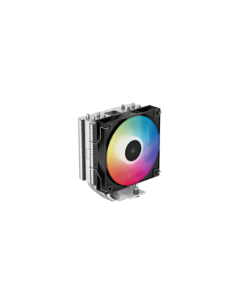 Deepcool, CPU Cooler, AG400 BK LED, Black, Intel, AMD
