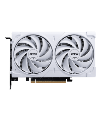 MSI GeForce RTX 5060 8G VENTUS 2X OC WHITE, NVIDIA, 8 GB, GeForce RTX 5060, GDDR7, HDMI ports quantity 1, PCI Express Gen 5