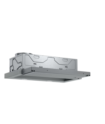 Bosch, Hood Serie 4, DFL064A52, Telescopic, Energy efficiency class A, Width 60 cm, 270 m³/h, Push Buttons, LED, Silver