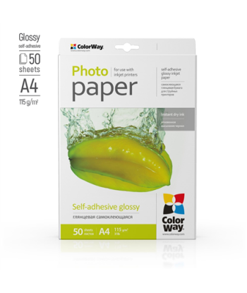 Self-Adhesive Glossy Photo Paper A4 115–80 g/m²